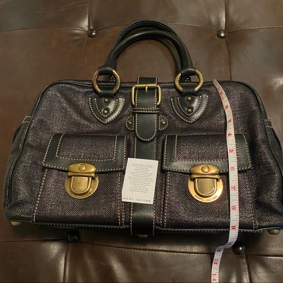 Marc Jacobs Black Venetia Satchel - Picture 5 of 11